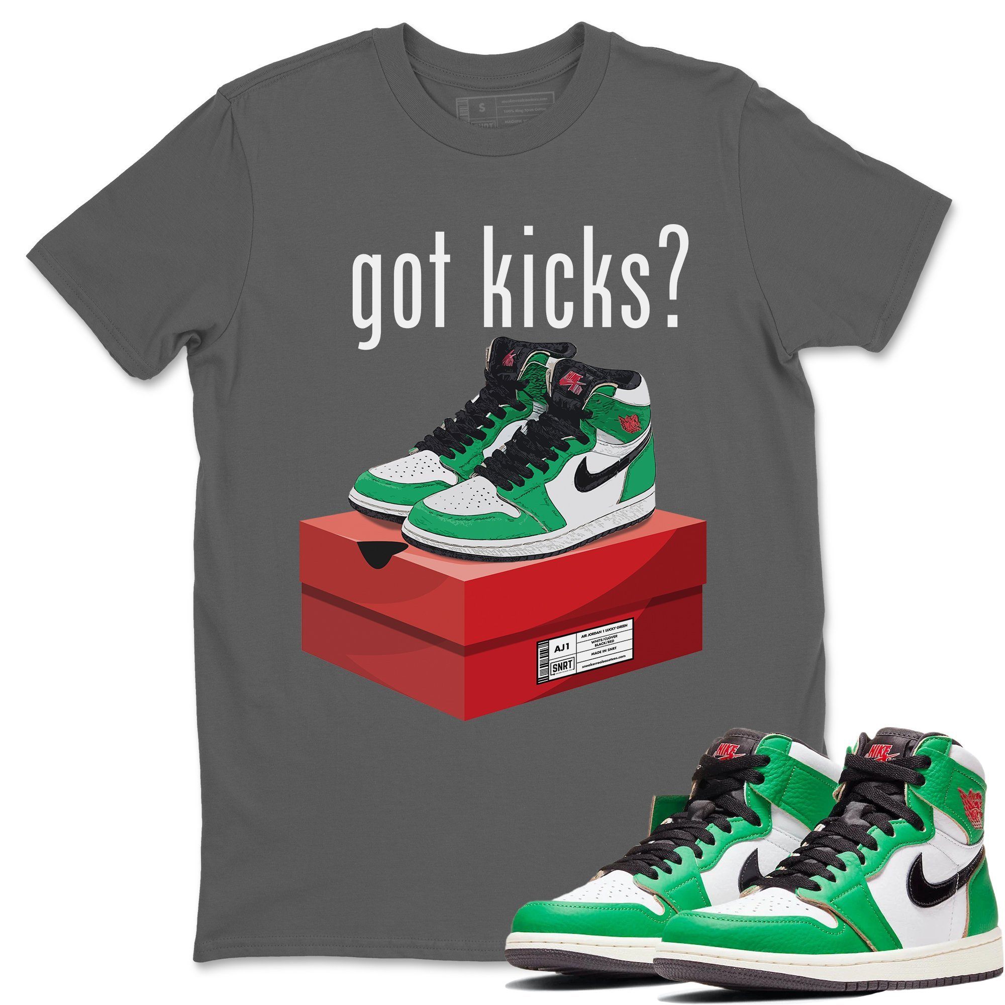 Jordan 1 Lucky Green Sneaker Match Tees Got Kicks Sneaker Tees Jordan 1 Lucky Green Sneaker Release Tees Unisex Shirts