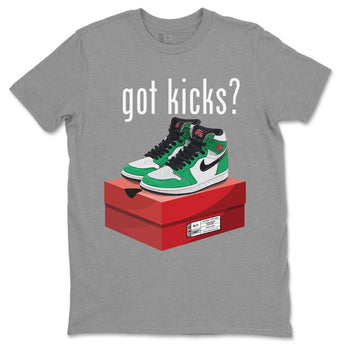 Jordan 1 Lucky Green Sneaker Match Tees Got Kicks Sneaker Tees Jordan 1 Lucky Green Sneaker Release Tees Unisex Shirts