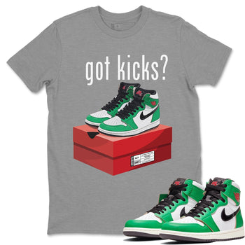 Jordan 1 Lucky Green Sneaker Match Tees Got Kicks Sneaker Tees Jordan 1 Lucky Green Sneaker Release Tees Unisex Shirts