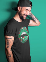 Jordan 1 Lucky Green Sneaker Match Tees Lips Jewel Sneaker Tees Jordan 1 Lucky Green Sneaker Release Tees Unisex Shirts