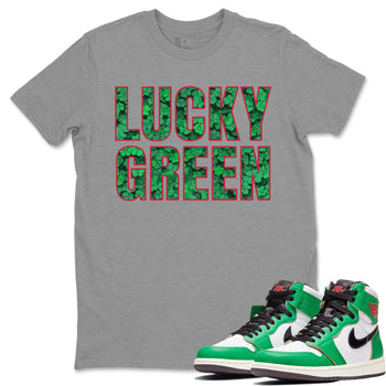 Jordan 1 Lucky Green Sneaker Match Tees Lucky Green Sneaker Tees Jordan 1 Lucky Green Sneaker Release Tees Unisex Shirts