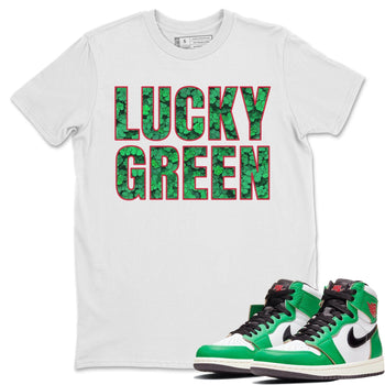 Jordan 1 Lucky Green Sneaker Match Tees Lucky Green Sneaker Tees Jordan 1 Lucky Green Sneaker Release Tees Unisex Shirts