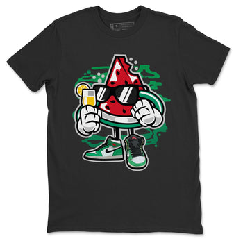 Jordan 1 Lucky Green Sneaker Match Tees Stay Fresh Sneaker Tees Jordan 1 Lucky Green Sneaker Release Tees Unisex Shirts