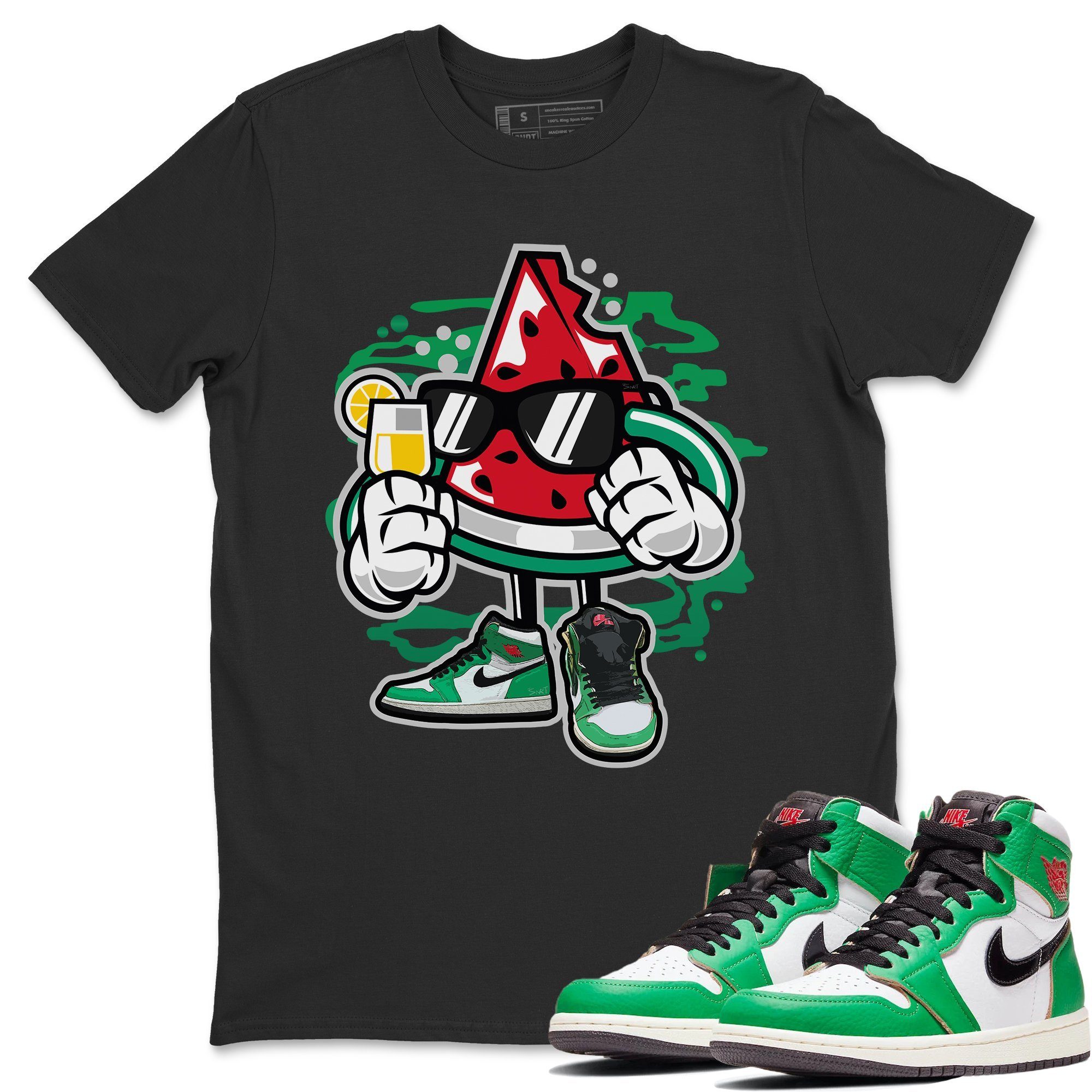 Jordan 1 Lucky Green Sneaker Match Tees Stay Fresh Sneaker Tees Jordan 1 Lucky Green Sneaker Release Tees Unisex Shirts