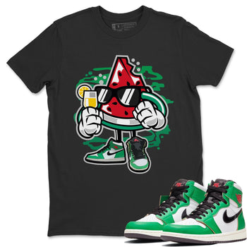Jordan 1 Lucky Green Sneaker Match Tees Stay Fresh Sneaker Tees Jordan 1 Lucky Green Sneaker Release Tees Unisex Shirts