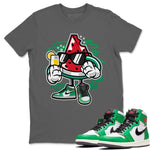 Jordan 1 Lucky Green Sneaker Match Tees Stay Fresh Sneaker Tees Jordan 1 Lucky Green Sneaker Release Tees Unisex Shirts