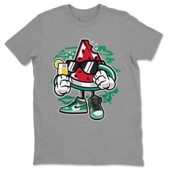 Jordan 1 Lucky Green Sneaker Match Tees Stay Fresh Sneaker Tees Jordan 1 Lucky Green Sneaker Release Tees Unisex Shirts