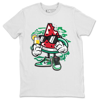 Jordan 1 Lucky Green Sneaker Match Tees Stay Fresh Sneaker Tees Jordan 1 Lucky Green Sneaker Release Tees Unisex Shirts