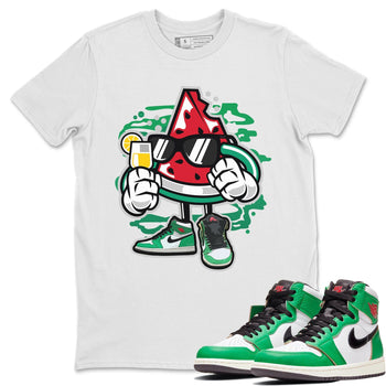 Jordan 1 Lucky Green Sneaker Match Tees Stay Fresh Sneaker Tees Jordan 1 Lucky Green Sneaker Release Tees Unisex Shirts