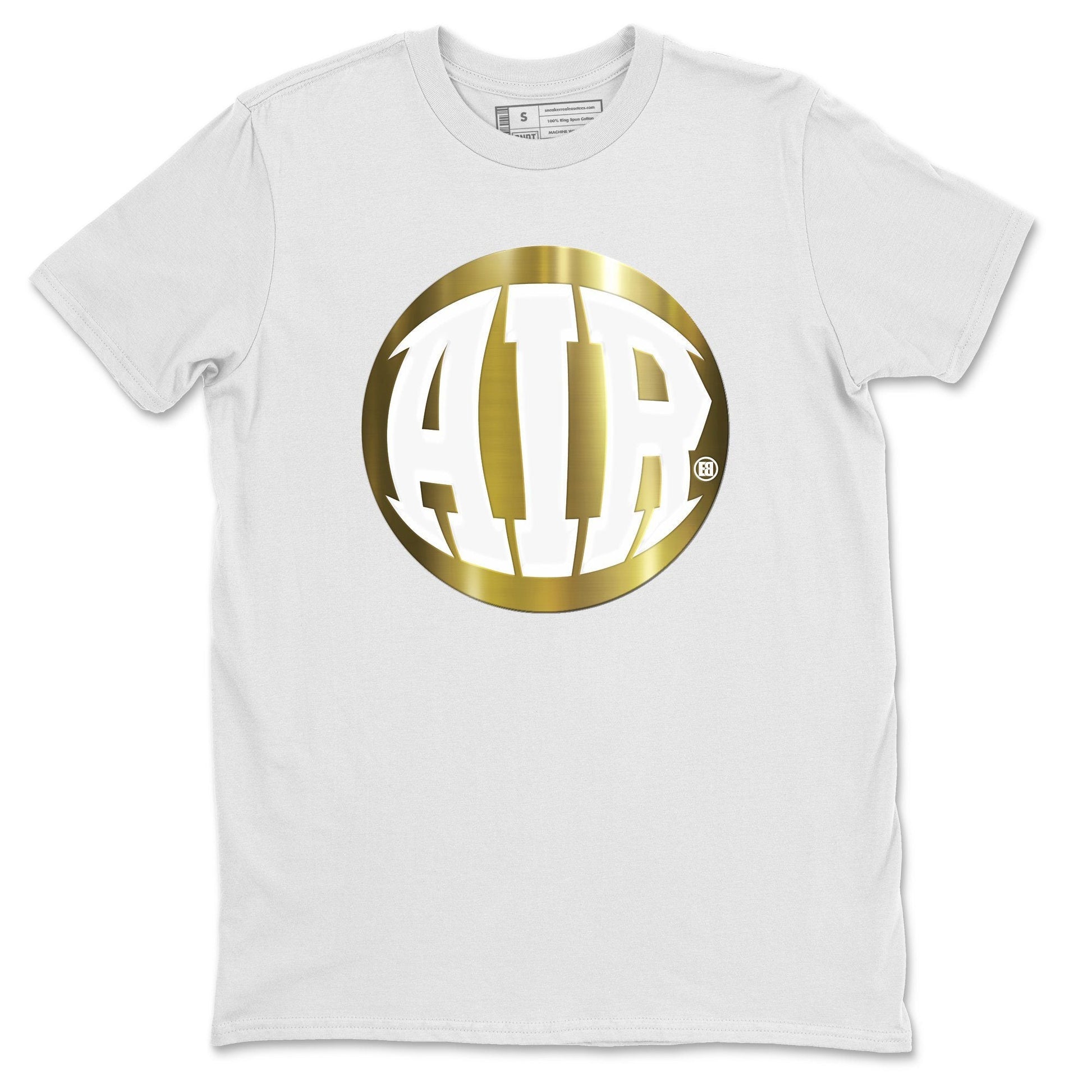 Jordan 1 Metallic Gold Sneaker Match Tees AIR Sneaker Tees Jordan 1 Metallic Gold Sneaker Release Tees Unisex Shirts