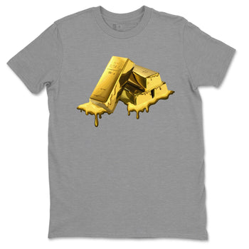 Jordan 1 Metallic Gold Sneaker Match Tees Gold Bar Sneaker Tees Jordan 1 Metallic Gold Sneaker Release Tees Unisex Shirts