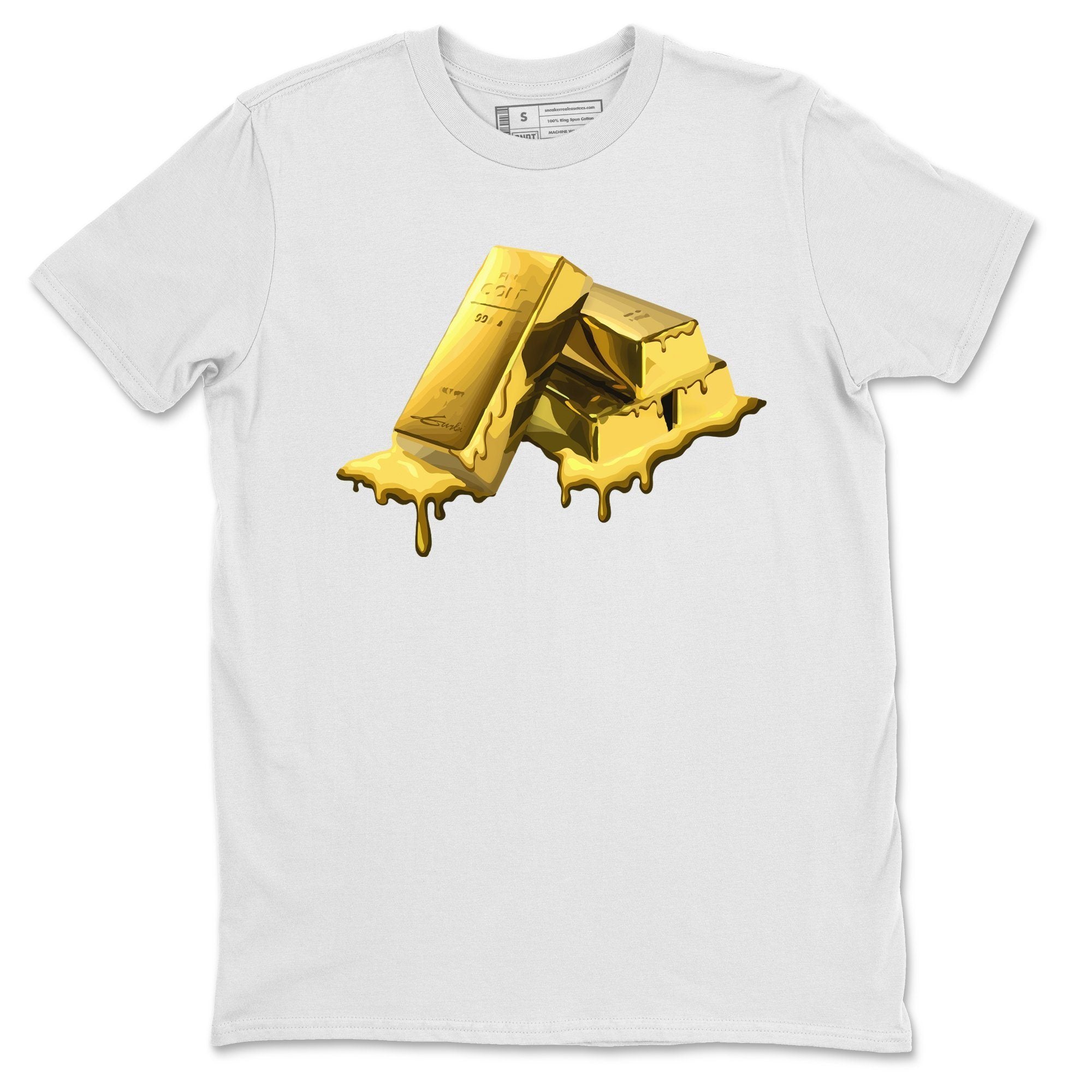 Jordan 1 Metallic Gold Sneaker Match Tees Gold Bar Sneaker Tees Jordan 1 Metallic Gold Sneaker Release Tees Unisex Shirts