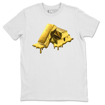 Jordan 1 Metallic Gold Sneaker Match Tees Gold Bar Sneaker Tees Jordan 1 Metallic Gold Sneaker Release Tees Unisex Shirts