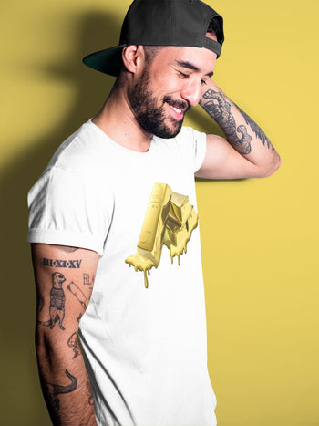 Jordan 1 Metallic Gold Sneaker Match Tees Gold Bar Sneaker Tees Jordan 1 Metallic Gold Sneaker Release Tees Unisex Shirts
