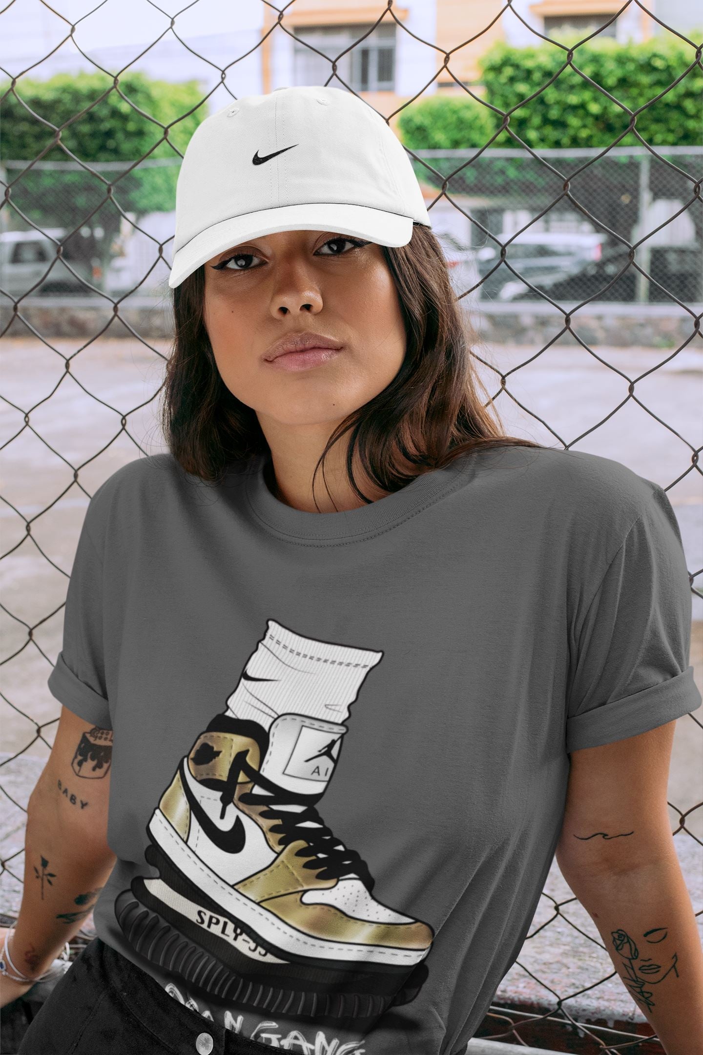 Jordan 1 Metallic Gold Sneaker Match Tees Jordan Gang Sneaker Tees Jordan 1 Metallic Gold Sneaker Release Tees Unisex Shirts