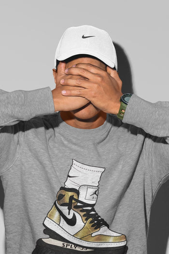 Jordan 1 Metallic Gold Sneaker Match Tees Jordan Gang Sneaker Tees Jordan 1 Metallic Gold Sneaker Release Tees Unisex Shirts