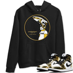 Jordan 1 Metallic Gold Sneaker Match Tees Sneakerhead Sneaker Tees Jordan 1 Metallic Gold Sneaker Release Tees Unisex Shirts