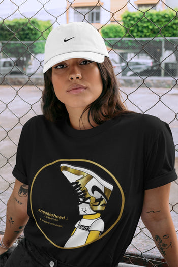 Jordan 1 Metallic Gold Sneaker Match Tees Sneakerhead Sneaker Tees Jordan 1 Metallic Gold Sneaker Release Tees Unisex Shirts