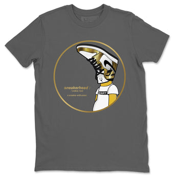 Jordan 1 Metallic Gold Sneaker Match Tees Sneakerhead Sneaker Tees Jordan 1 Metallic Gold Sneaker Release Tees Unisex Shirts