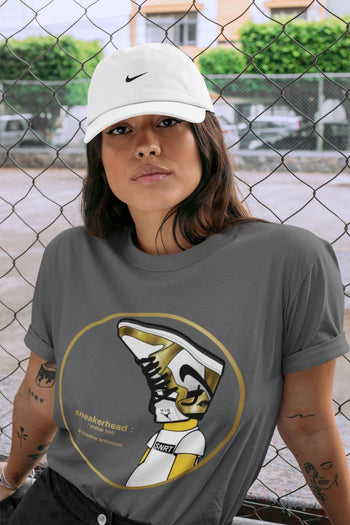 Jordan 1 Metallic Gold Sneaker Match Tees Sneakerhead Sneaker Tees Jordan 1 Metallic Gold Sneaker Release Tees Unisex Shirts