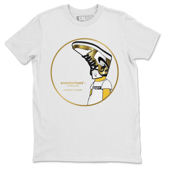 Jordan 1 Metallic Gold Sneaker Match Tees Sneakerhead Sneaker Tees Jordan 1 Metallic Gold Sneaker Release Tees Unisex Shirts