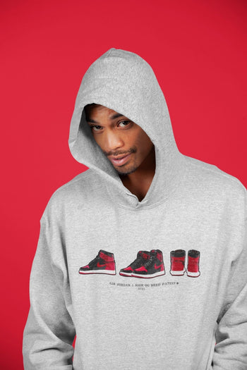 Jordan 1 Bred Patent Sneaker Match Tees Air Jordan 1 Prelude Sneaker Tees Jordan 1 Bred Patent Sneaker Release Tees Unisex Shirts