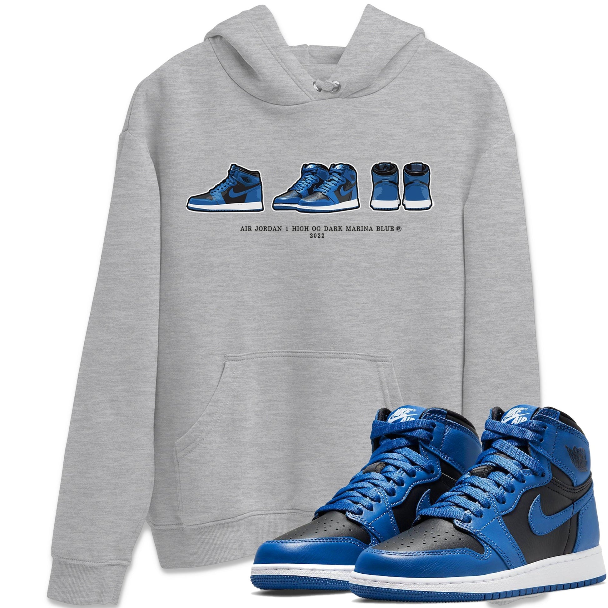 Jordan 1 Dark Marina Blue Sneaker Match Tees Air Jordan 1 Prelude Sneaker Tees Jordan 1 Dark Marina Blue Sneaker Release Tees Unisex Shirts