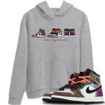 Jordan 1 Hand Crafted Sneaker Match Tees Air Jordan 1 Prelude Sneaker Tees Jordan 1 Hand Crafted Sneaker Release Tees Unisex Shirts