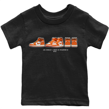 Jordan 1 Starfish Sneaker Match Tees Air Jordan 1 Prelude Sneaker Tees Jordan 1 Starfish Sneaker Release Tees Kids Shirts