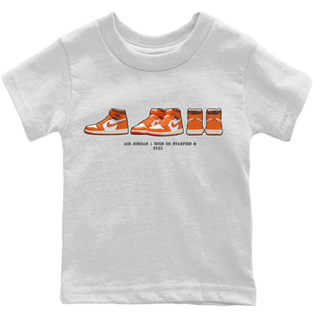 Jordan 1 Starfish Sneaker Match Tees Air Jordan 1 Prelude Sneaker Tees Jordan 1 Starfish Sneaker Release Tees Kids Shirts
