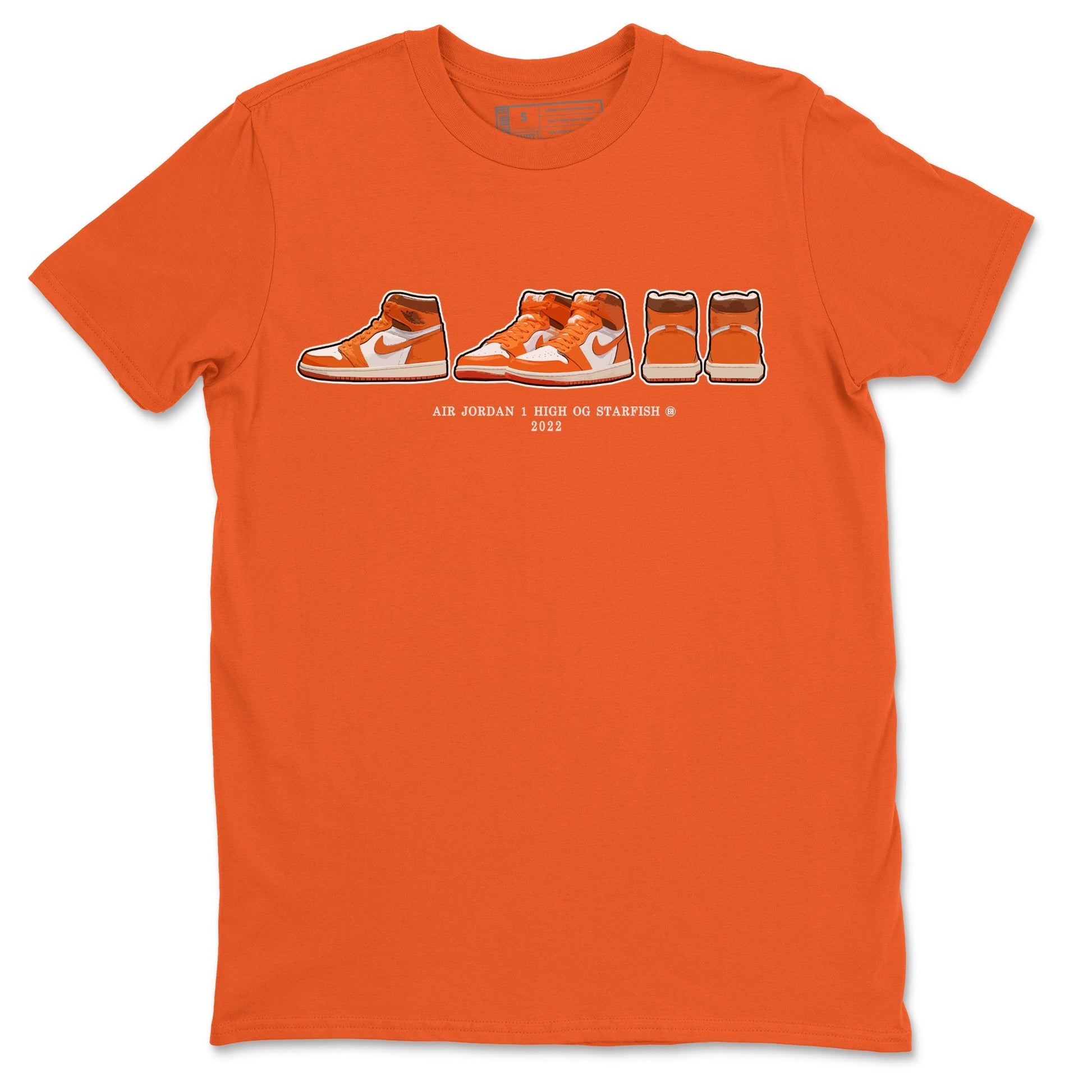 Jordan 1 Starfish Sneaker Match Tees Air Jordan 1 Prelude Sneaker Tees Jordan 1 Starfish Sneaker Release Tees Unisex Shirts