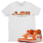 Jordan 1 Starfish Sneaker Match Tees Air Jordan 1 Prelude Sneaker Tees Jordan 1 Starfish Sneaker Release Tees Unisex Shirts