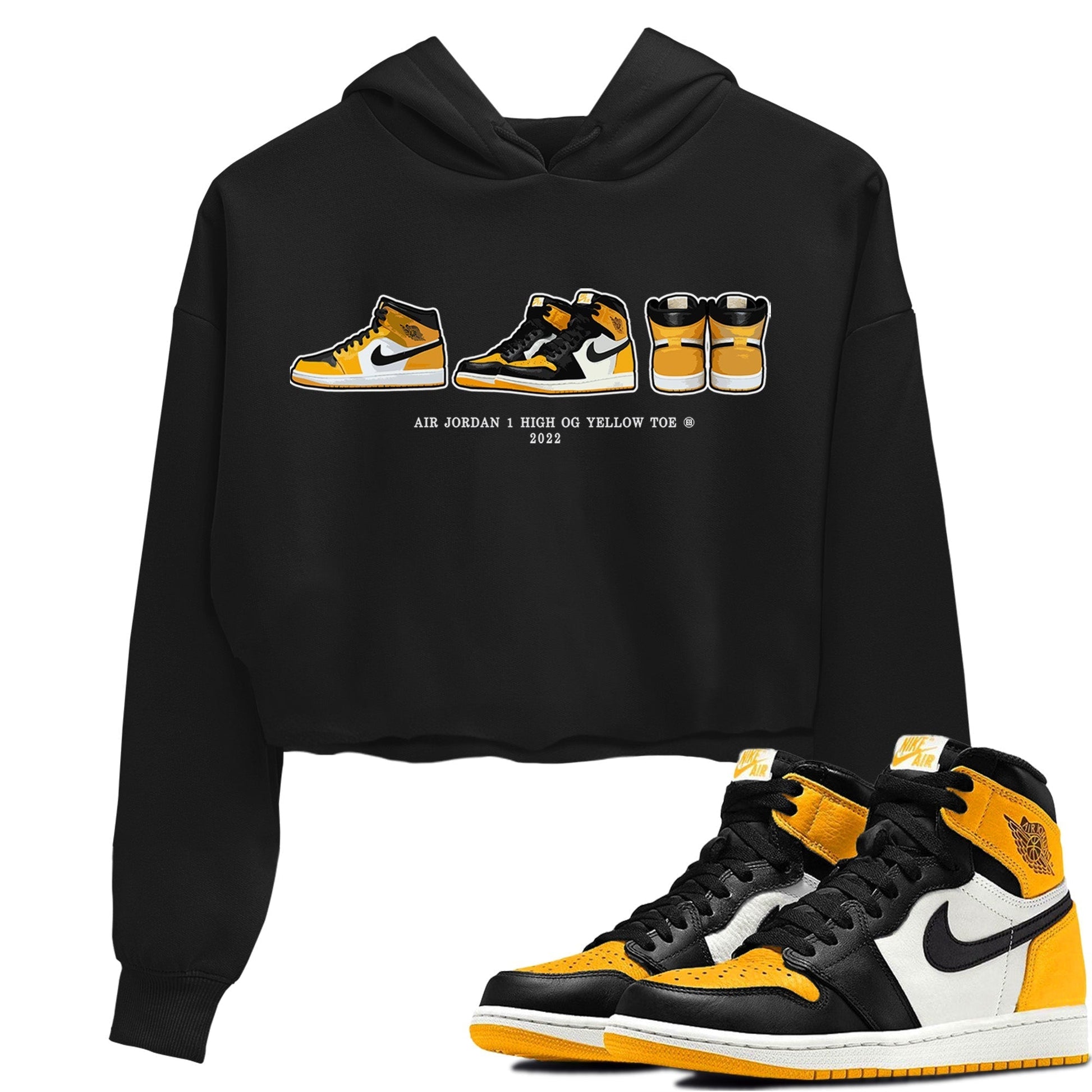 Jordan 1 Yellow Toe Sneaker Match Tees Air Jordan 1 Prelude Sneaker Tees Jordan 1 Yellow Toe Sneaker Release Tees Women's Shirts