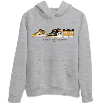 Jordan 1 Yellow Toe Sneaker Match Tees Air Jordan 1 Prelude Sneaker Tees Jordan 1 Yellow Toe Sneaker Release Tees Unisex Shirts