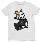 Jordan 1 Black Metallic Gold Sneaker Match Tees Dead Dolls Sneaker Tees Jordan 1 Black Metallic Gold Sneaker Release Tees Unisex Shirts