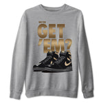 Jordan 1 Black Metallic Gold Sneaker Match Tees Did You Get Em SNRT Sneaker Tees Jordan 1 Black Metallic Gold SNRT Sneaker Release Tees Unisex Shirts