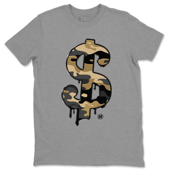 Jordan 1 Black Metallic Gold Sneaker Match Tees Dollar Camo Sneaker Tees Jordan 1 Black Metallic Gold Sneaker Release Tees Unisex Shirts