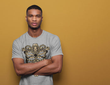 Jordan 1 Black Metallic Gold Sneaker Match Tees Metallic Ribcage Sneaker Tees Jordan 1 Black Metallic Gold Sneaker Release Tees Unisex Shirts