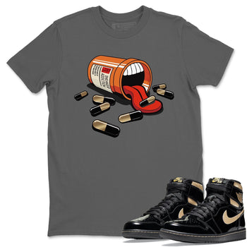 Jordan 1 Black Metallic Gold Sneaker Match Tees Sneaker Addiction Sneaker Tees Jordan 1 Black Metallic Gold Sneaker Release Tees Unisex Shirts