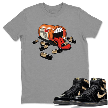 Jordan 1 Black Metallic Gold Sneaker Match Tees Sneaker Addiction Sneaker Tees Jordan 1 Black Metallic Gold Sneaker Release Tees Unisex Shirts