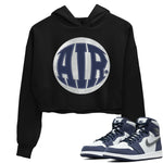 Jordan 1 Midnight Navy Sneaker Match Tees Air Sneaker Tees Jordan 1 Midnight Navy Sneaker Release Tees Women's Shirts