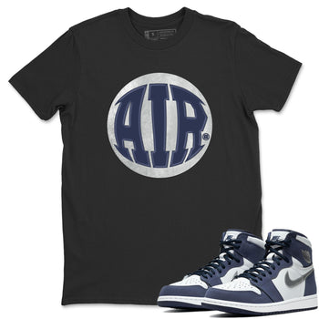 Jordan 1 Midnight Navy Sneaker Match Tees Air Sneaker Tees Jordan 1 Midnight Navy Sneaker Release Tees Unisex Shirts
