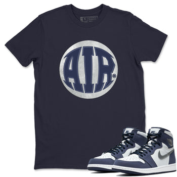 Jordan 1 Midnight Navy Sneaker Match Tees Air Sneaker Tees Jordan 1 Midnight Navy Sneaker Release Tees Unisex Shirts