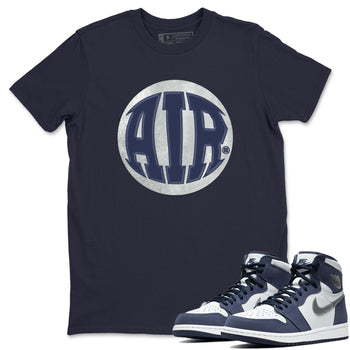 Jordan 1 Midnight Navy Sneaker Match Tees Air Sneaker Tees Jordan 1 Midnight Navy Sneaker Release Tees Unisex Shirts