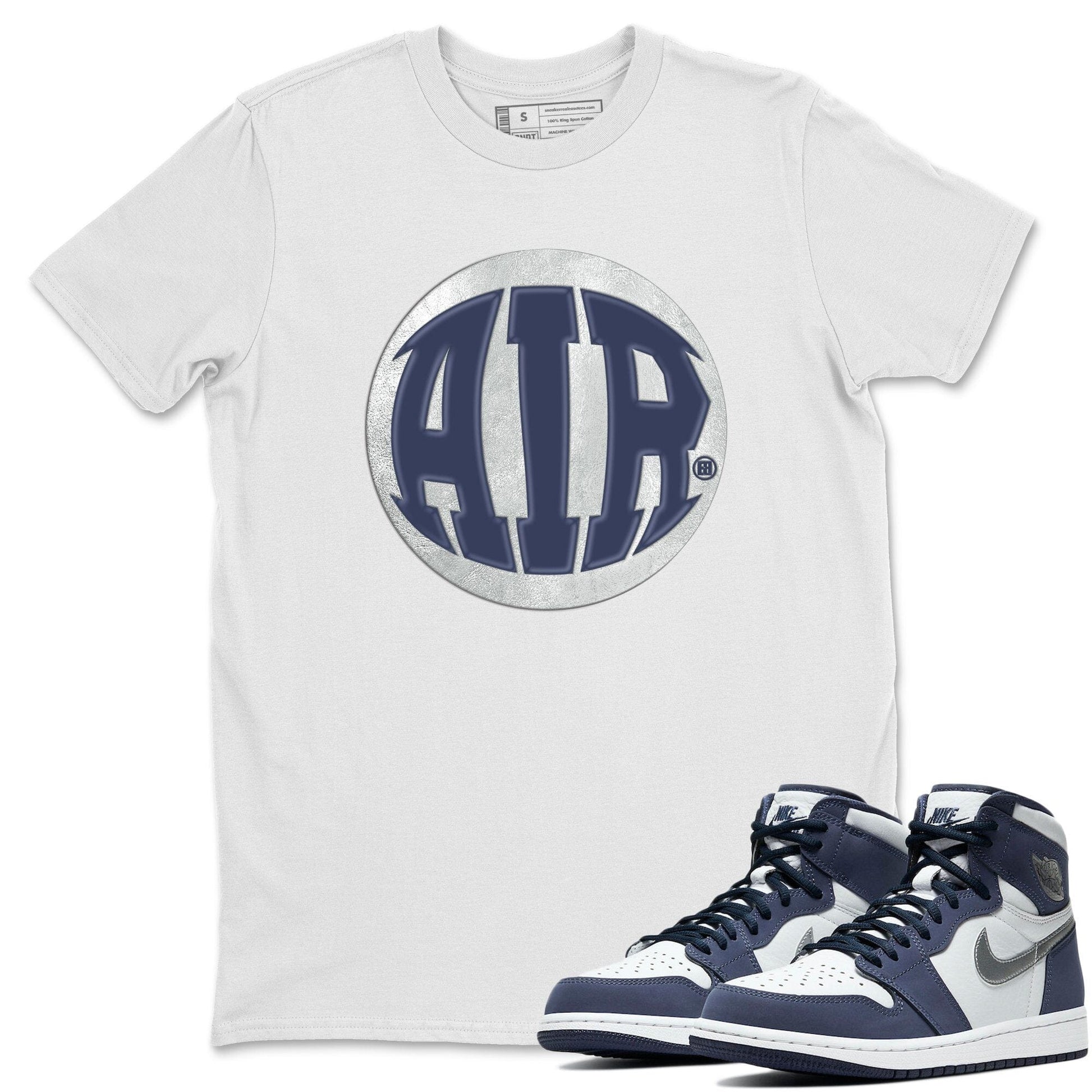 Jordan 1 Midnight Navy Sneaker Match Tees Air Sneaker Tees Jordan 1 Midnight Navy Sneaker Release Tees Unisex Shirts