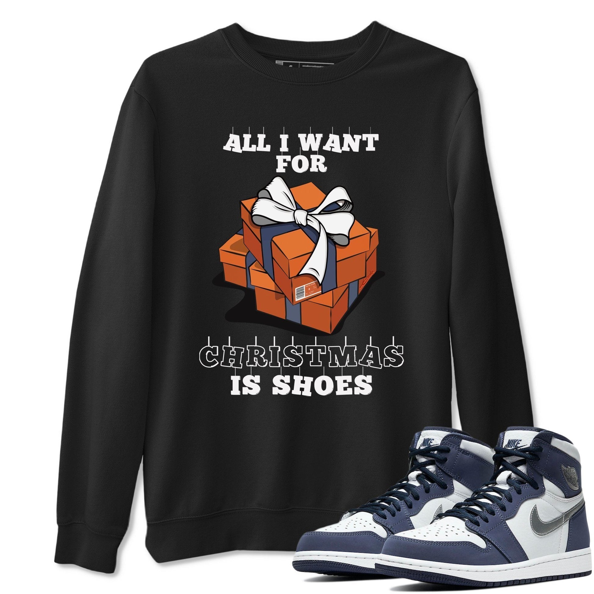 Jordan 1 Midnight Navy Sneaker Match Tees Christmas Present Sneaker Tees Jordan 1 Midnight Navy Sneaker Release Tees Unisex Shirts
