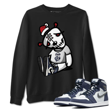 Jordan 1 Midnight Navy Sneaker Match Tees Dead Dolls Sneaker Tees Jordan 1 Midnight Navy Sneaker Release Tees Unisex Shirts
