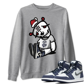 Jordan 1 Midnight Navy Sneaker Match Tees Dead Dolls Sneaker Tees Jordan 1 Midnight Navy Sneaker Release Tees Unisex Shirts