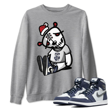 Jordan 1 Midnight Navy Sneaker Match Tees Dead Dolls Sneaker Tees Jordan 1 Midnight Navy Sneaker Release Tees Unisex Shirts