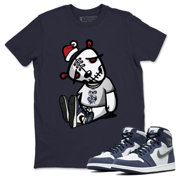 Jordan 1 Midnight Navy Sneaker Match Tees Dead Dolls Sneaker Tees Jordan 1 Midnight Navy Sneaker Release Tees Unisex Shirts